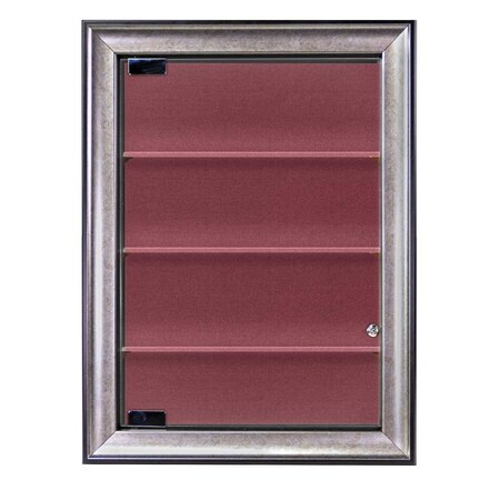 United Visual Products Outdoor Enclosed Combo Board, 42"x32", White Frame/Black & Cork UVCB4232ODW-BLACK-CORK